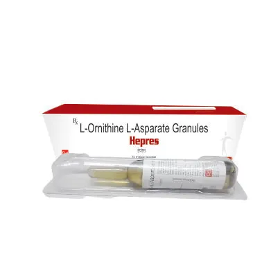 L-ORNITHINE L-ASPARTATE 5 MG 10ML (HEPRES)